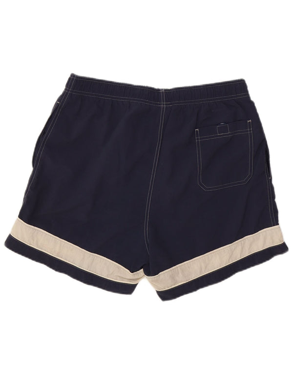 Shorts de natação masculino CHAMPION médio azul marinho Colourblock poliamida