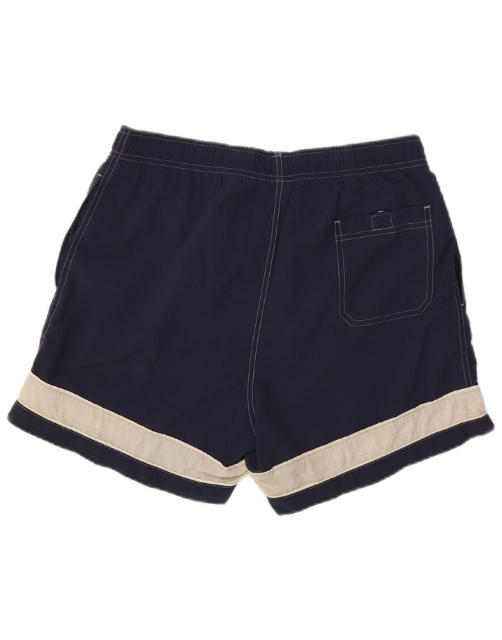 Shorts de natação masculino CHAMPION médio azul marinho Colourblock poliamida