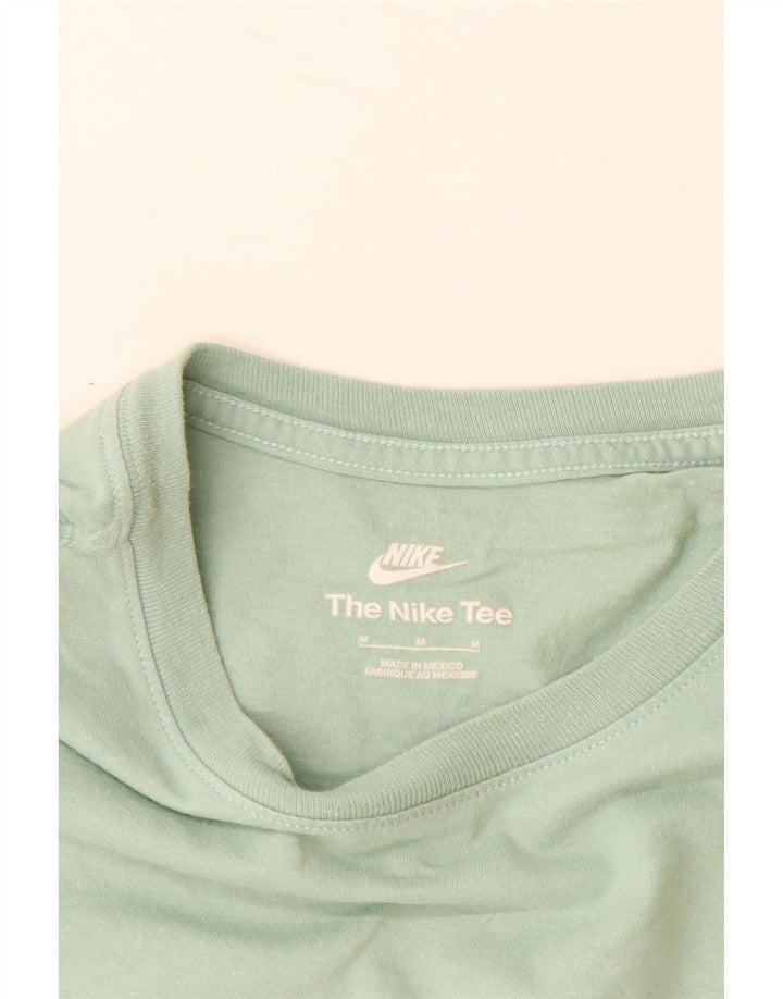 Camiseta masculina NIKE Regular Fit Graphic Top Médio Turquesa