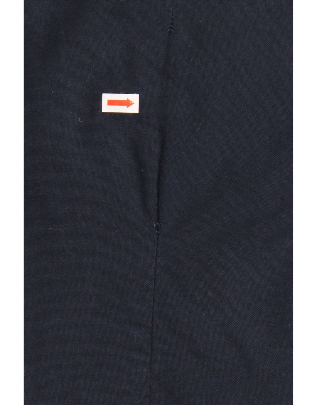 Camisa masculina REISS Slim Fit pequena algodão azul marinho