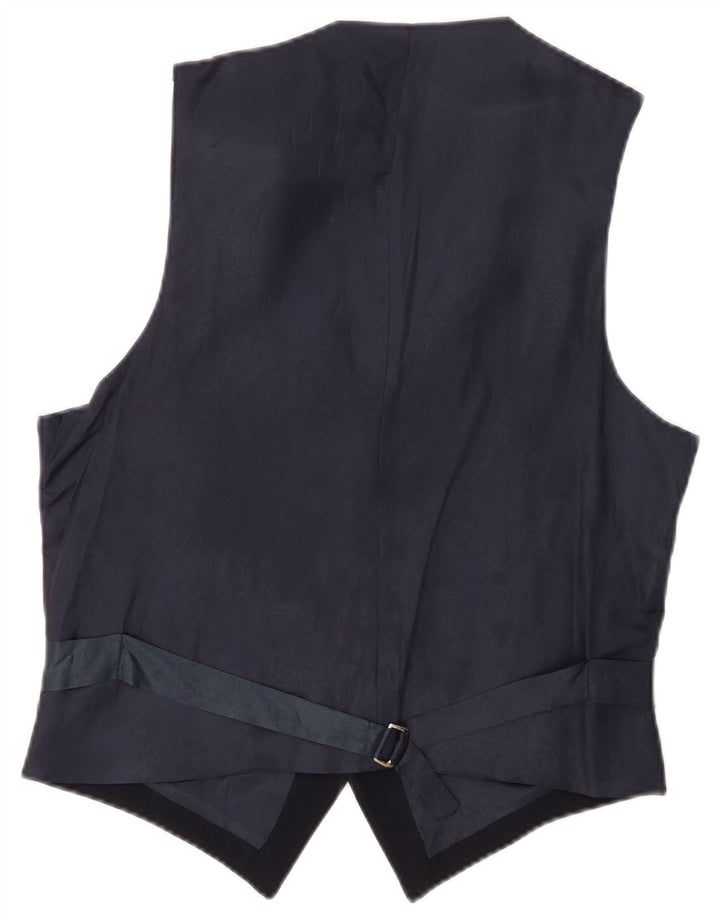 Colete masculino vintage IT 50 médio azul marinho