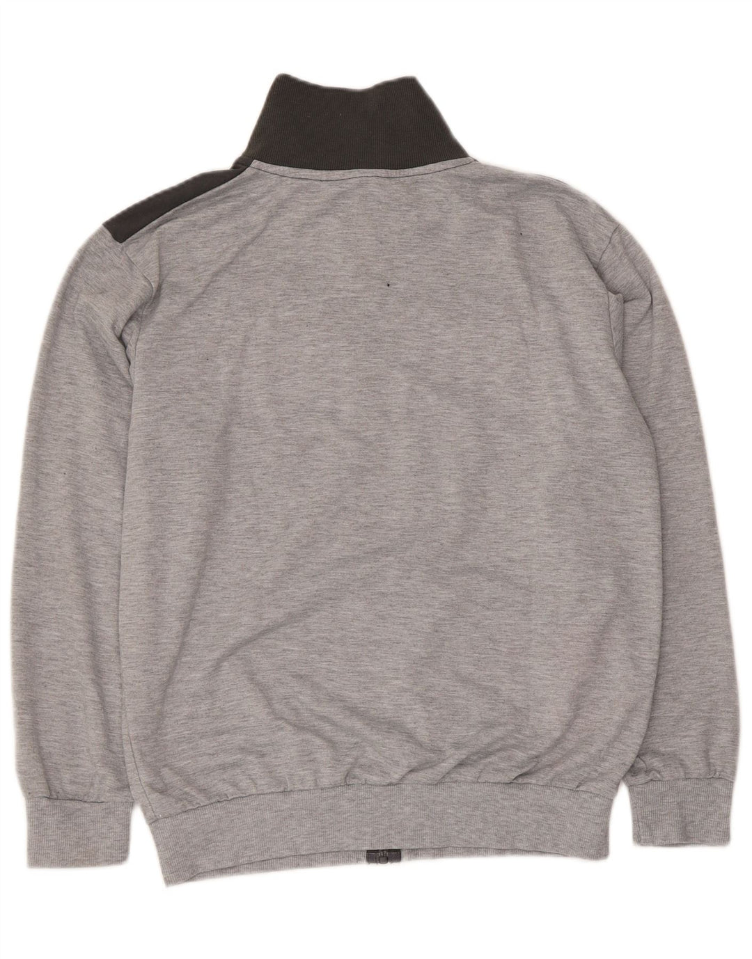 Kappa Mens Treino Top Jaqueta Cinza Médio Colourblock Poliéster