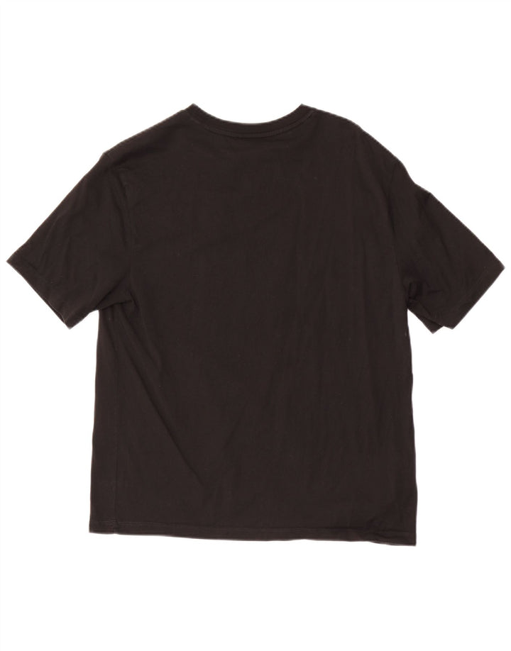 Camiseta Feminina Lacoste Tamanho 40 Médio Algodão Preto
