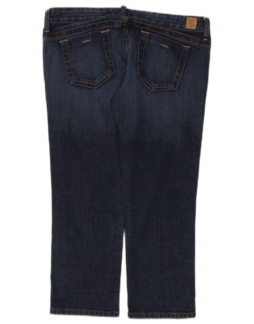 Calça Jeans Capri Feminina GUESS W29 L22 Azul Algodão