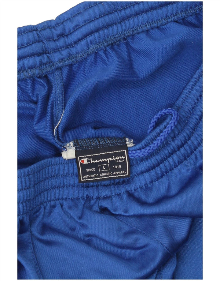 Calça de treino masculina Champion grande azul