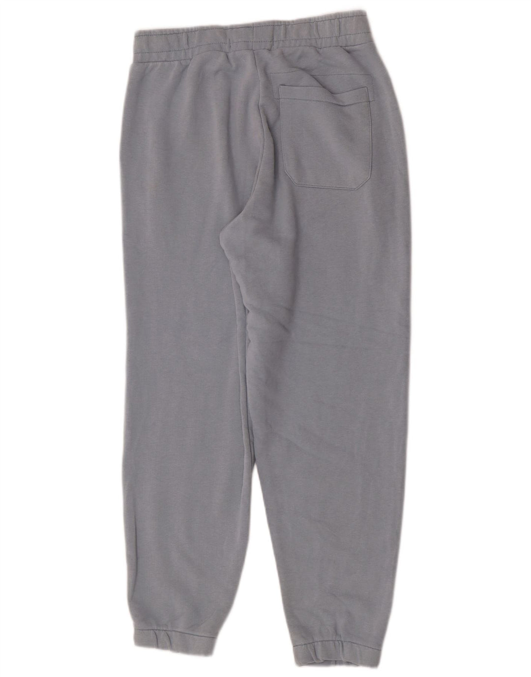 Calça de treino feminina Zara Joggers UK 12 algodão azul médio
