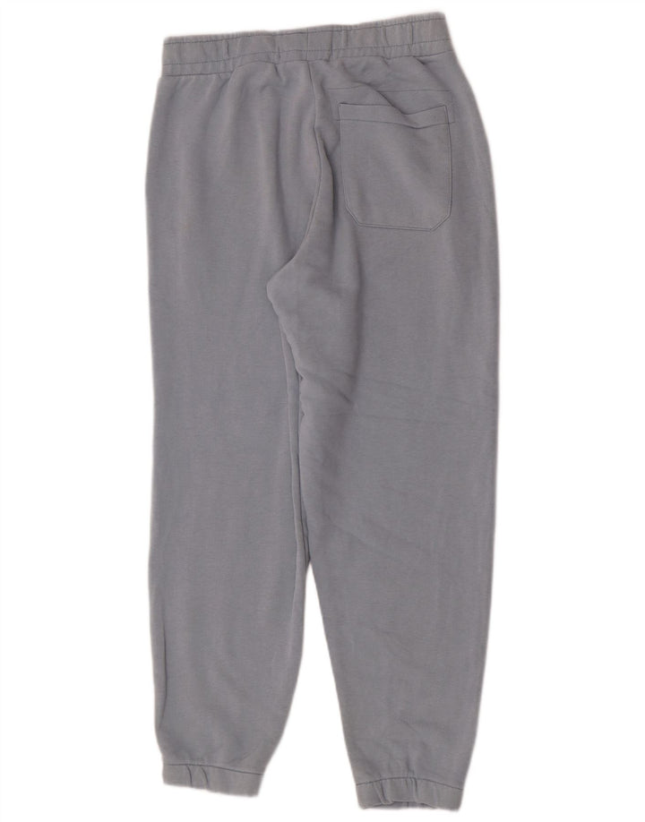 Calça de treino feminina Zara Joggers UK 12 algodão azul médio