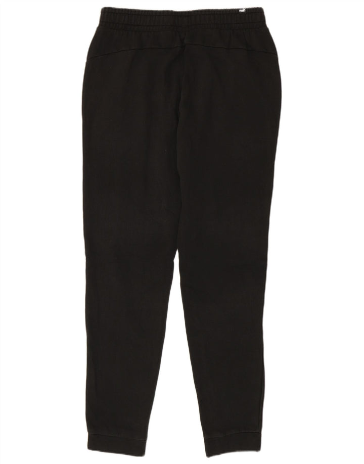 Calça de treino masculina Puma Joggers médio algodão preto