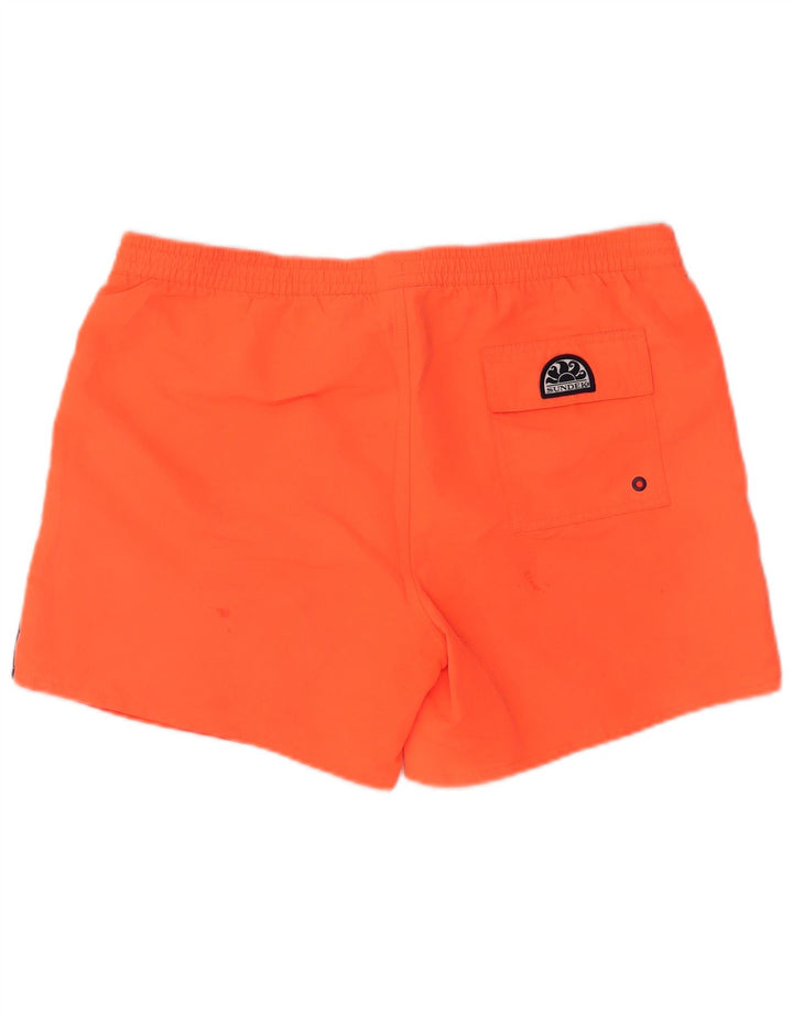 Shorts de natação masculino SUNDEK gráfico XL laranja poliéster