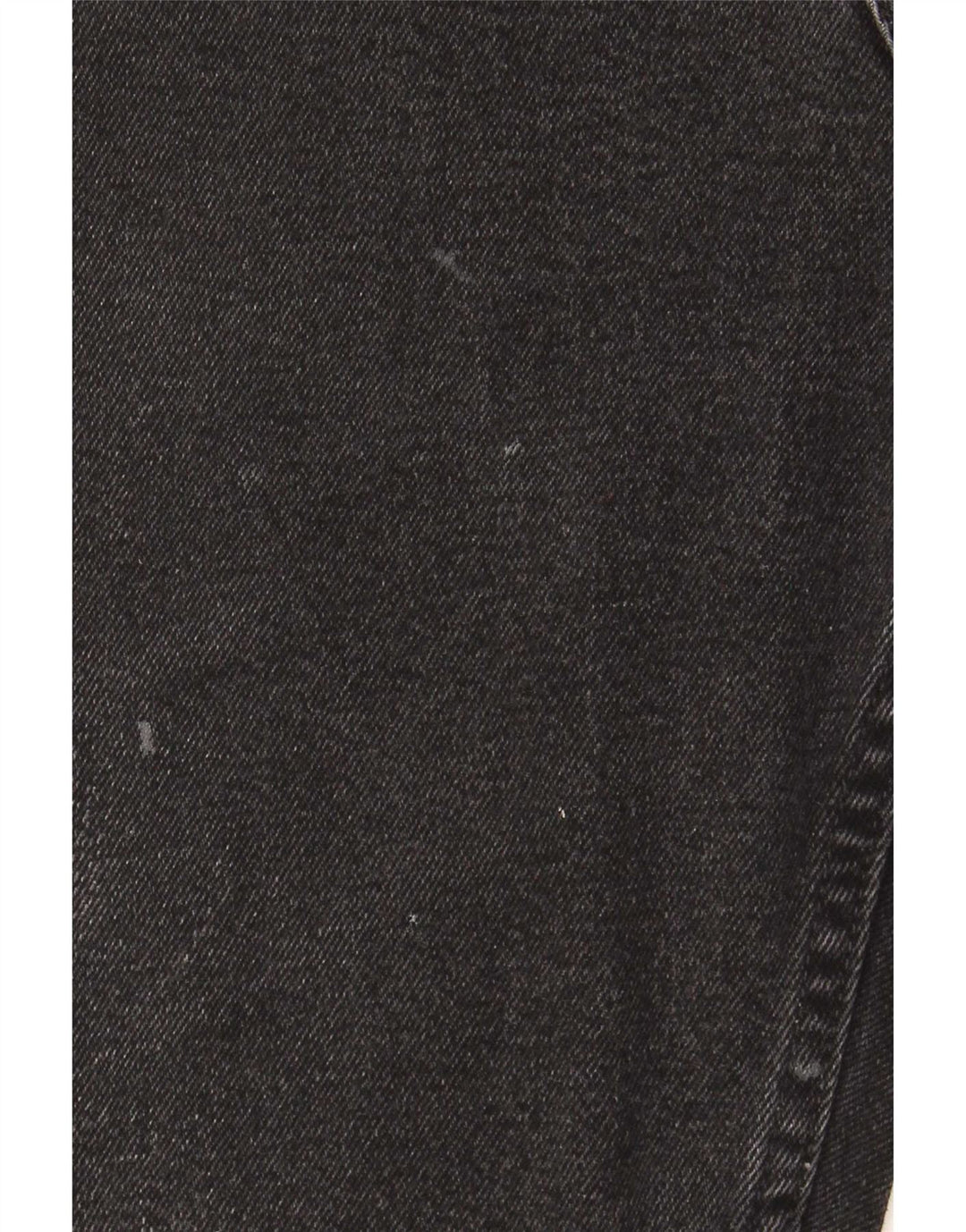 Wrangler Mens Straight Jeans W32 L34 Algodão Preto