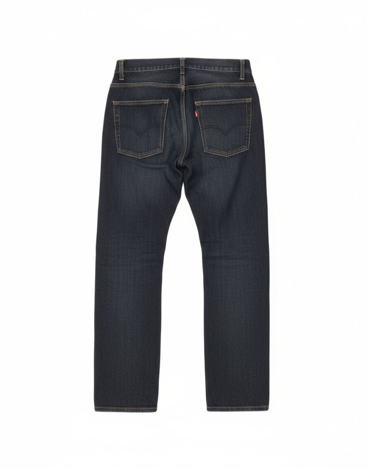 LEVI'S Boys The Knit Straight Jeans 15-16 Anos W28 L28 Azul Algodão