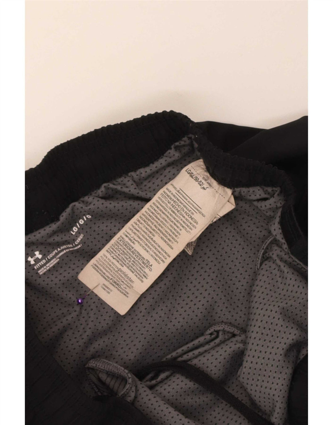 Under Armour Mens Sport Shorts Grande Poliéster Preto