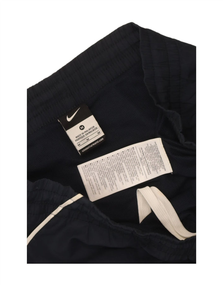 Shorts esportivos gráficos masculinos Nike médio azul marinho poliéster