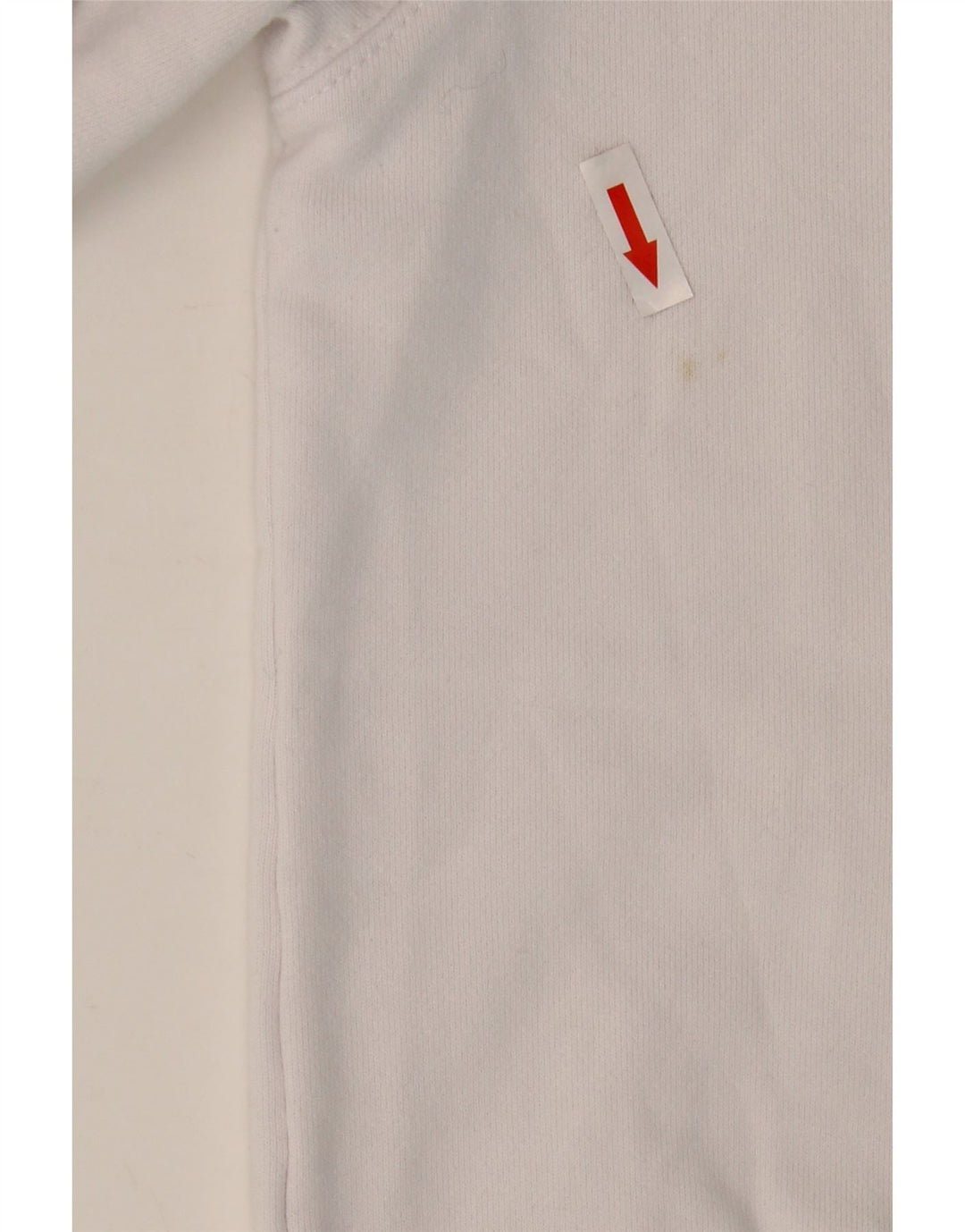 Moletom gráfico masculino Lacoste tamanho 3 pequeno algodão branco