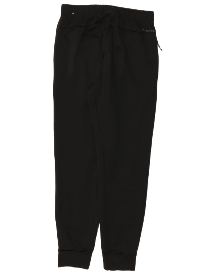 Calça de treino Nike masculina Therma-Fit joggers pequena preta de poliéster