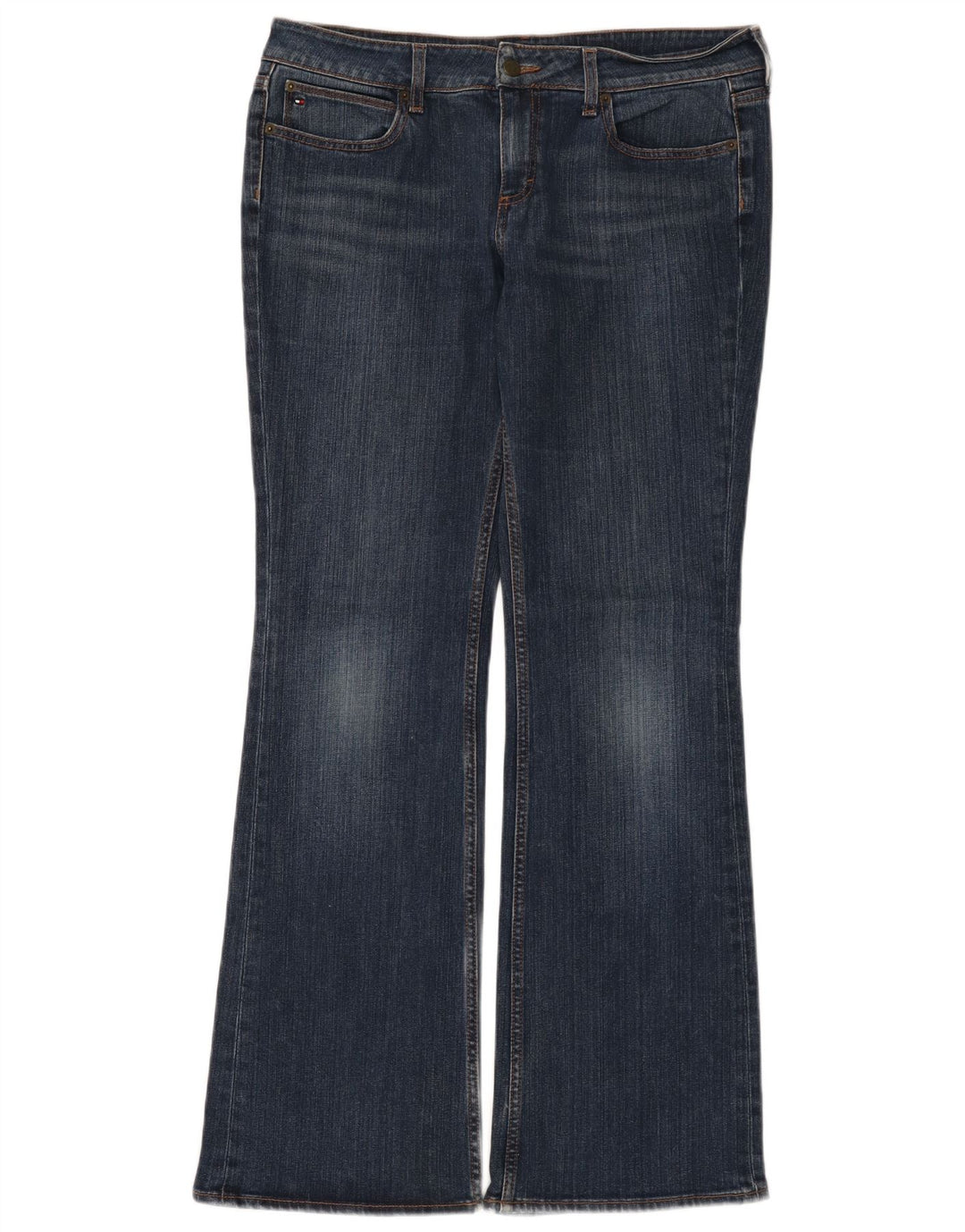 Jeans feminino Tommy Hilfiger Bootcut W33 L34 azul algodão