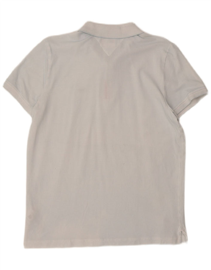 Camisa polo masculina TOMMY HILFIGER XL algodão azul