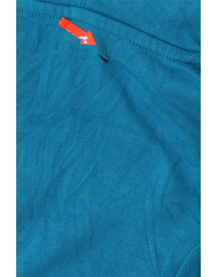 CHAMPION Womens Graphic Hoodie Jumper UK 18 XL Blue Cotton Vintage Champion and Second-Hand Champion from Messina Hembry 