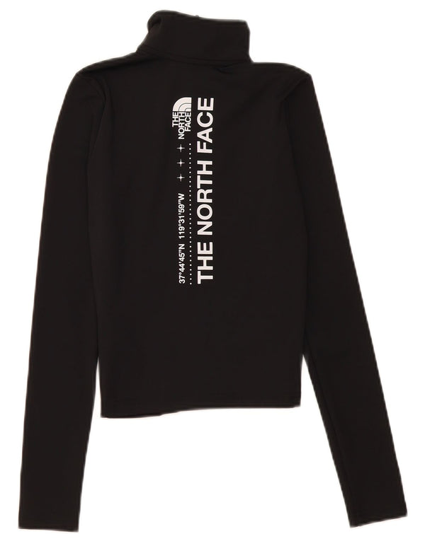 Jaqueta feminina The North Face Crop Graphic Tracksuit UK 4 XS preta