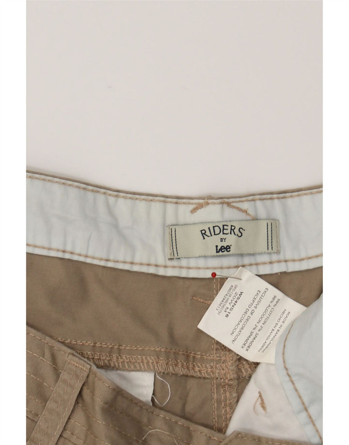 LEE Womens Riders Chino Shorts US 20 3XL W40 Beige Cotton Classic Vintage Lee and Second-Hand Lee from Messina Hembry 