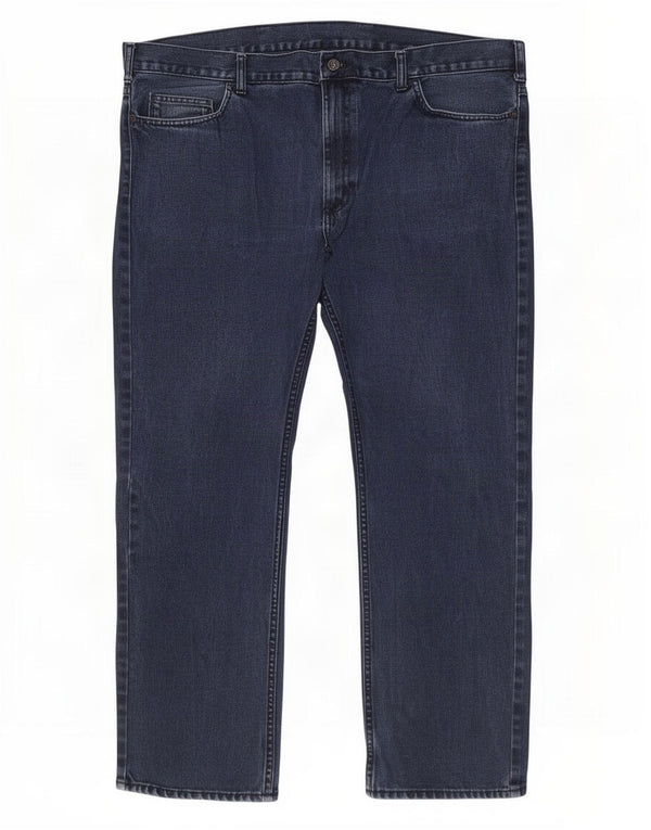 Jeans retos masculinos Marks & Spencer W40 L31 algodão azul marinho