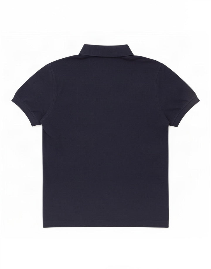 Camisa polo masculina Lacoste tamanho 5 grande azul marinho