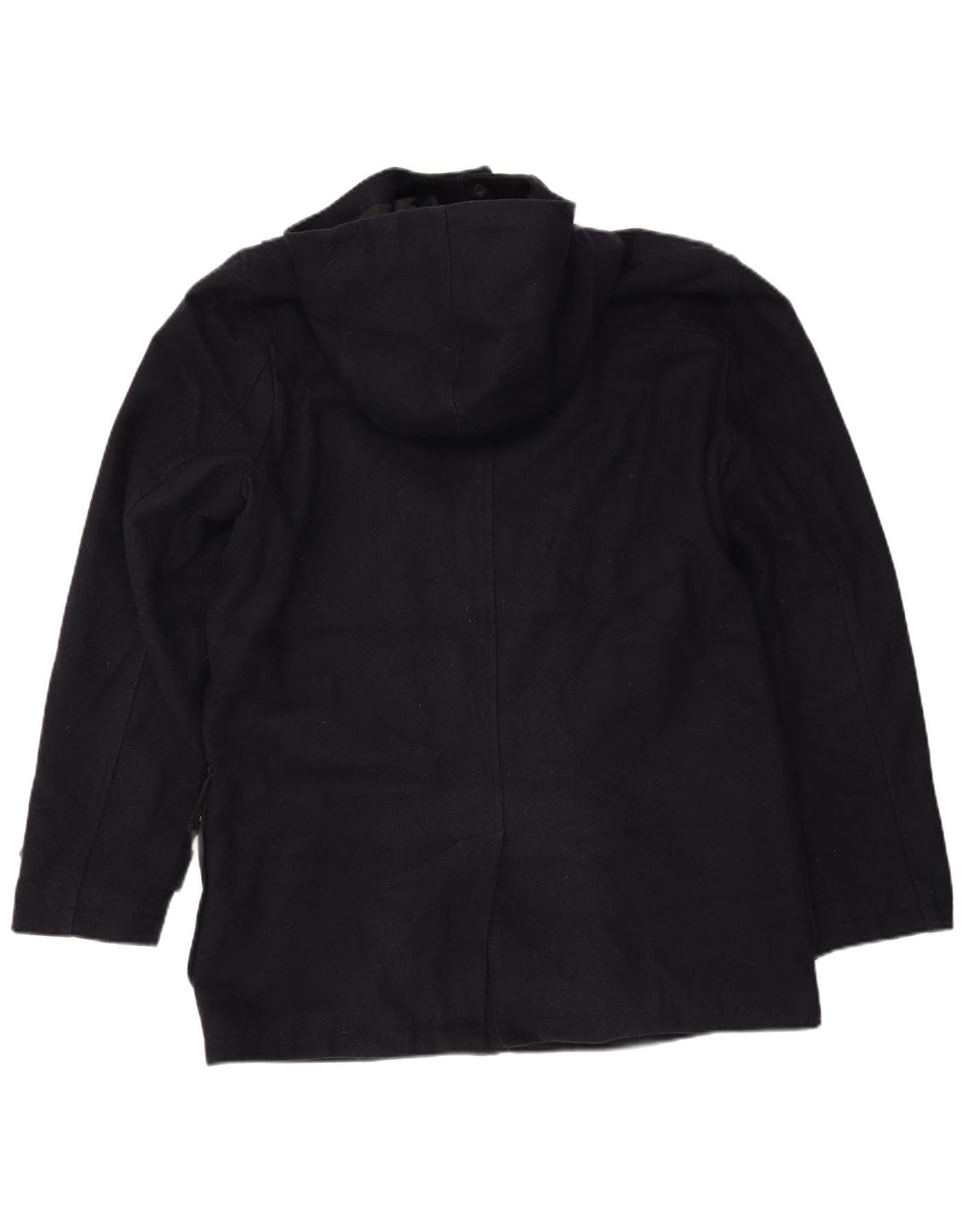 Casaco Duffle Masculino com Capuz CEDARWOOD STATE Reino Unido 40 Grande Poliéster Azul Marinho