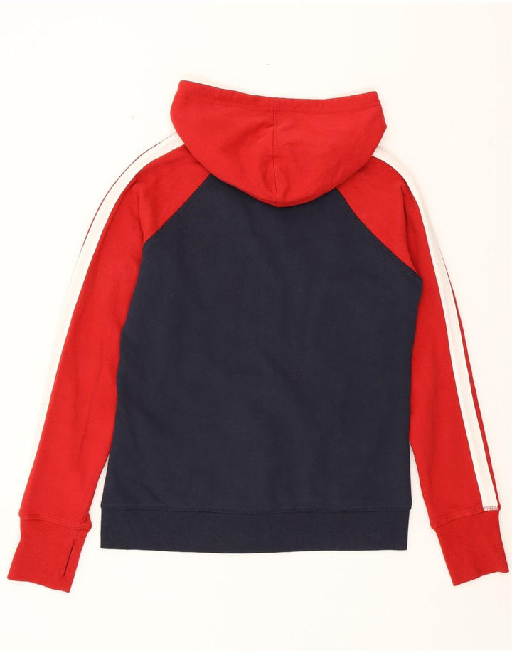 NFL TEAM APPAREL Suéter feminino com capuz e zíper Reino Unido 16 grande azul marinho