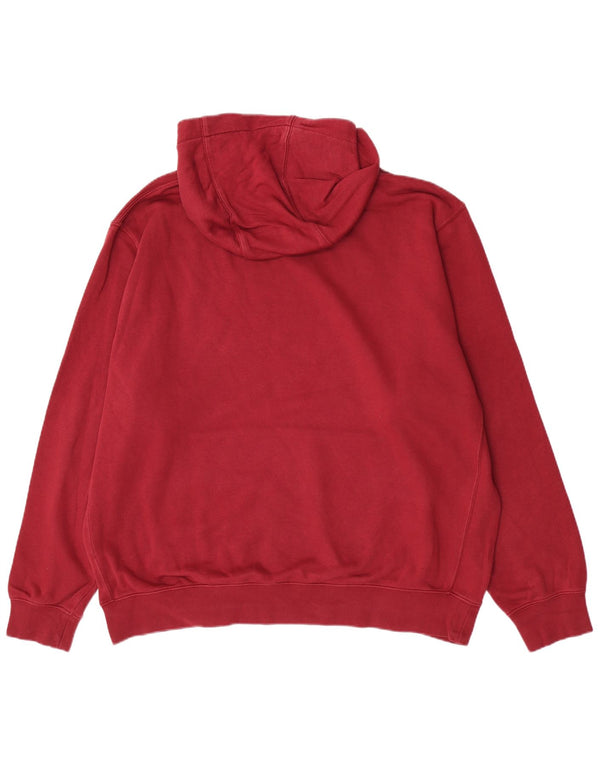 Nike masculino gráfico moletom com capuz XL Borgonha algodão