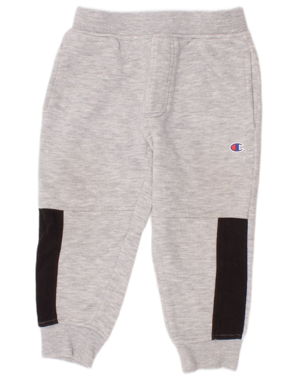 Calça esportiva Champion Baby Boys Joggers 18-24 meses cinza colorblock