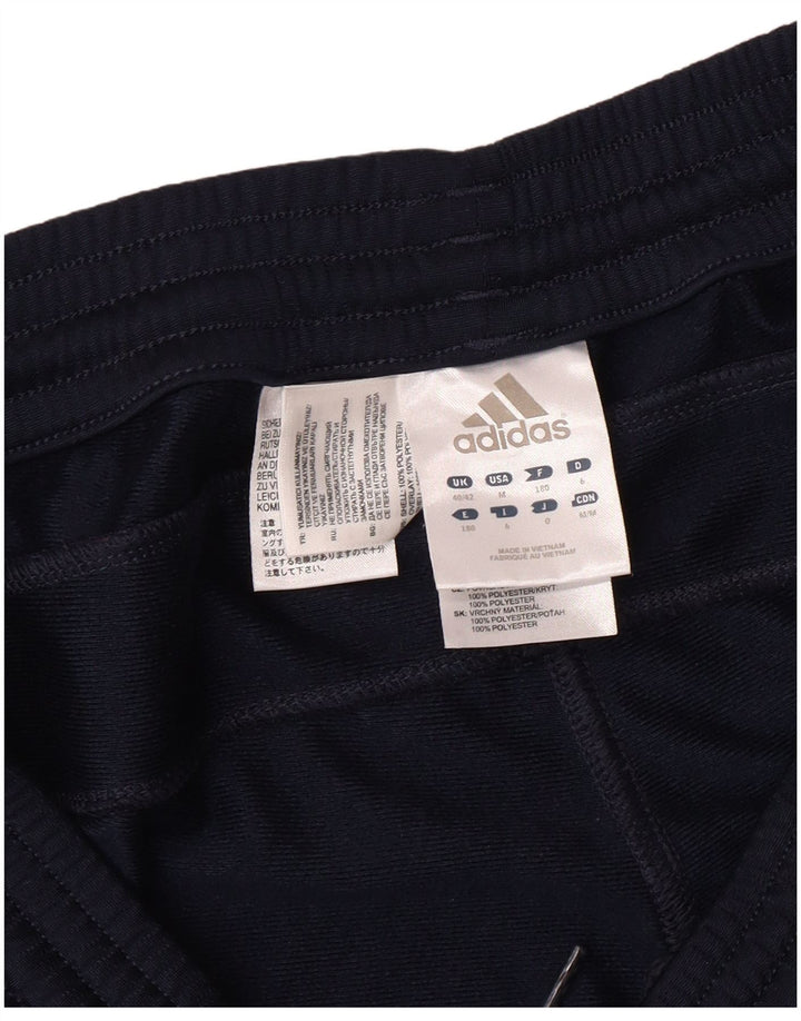 ADIDAS Calças de treino masculinas Joggers UK 40/42 Médio Azul Marinho Poliéster
