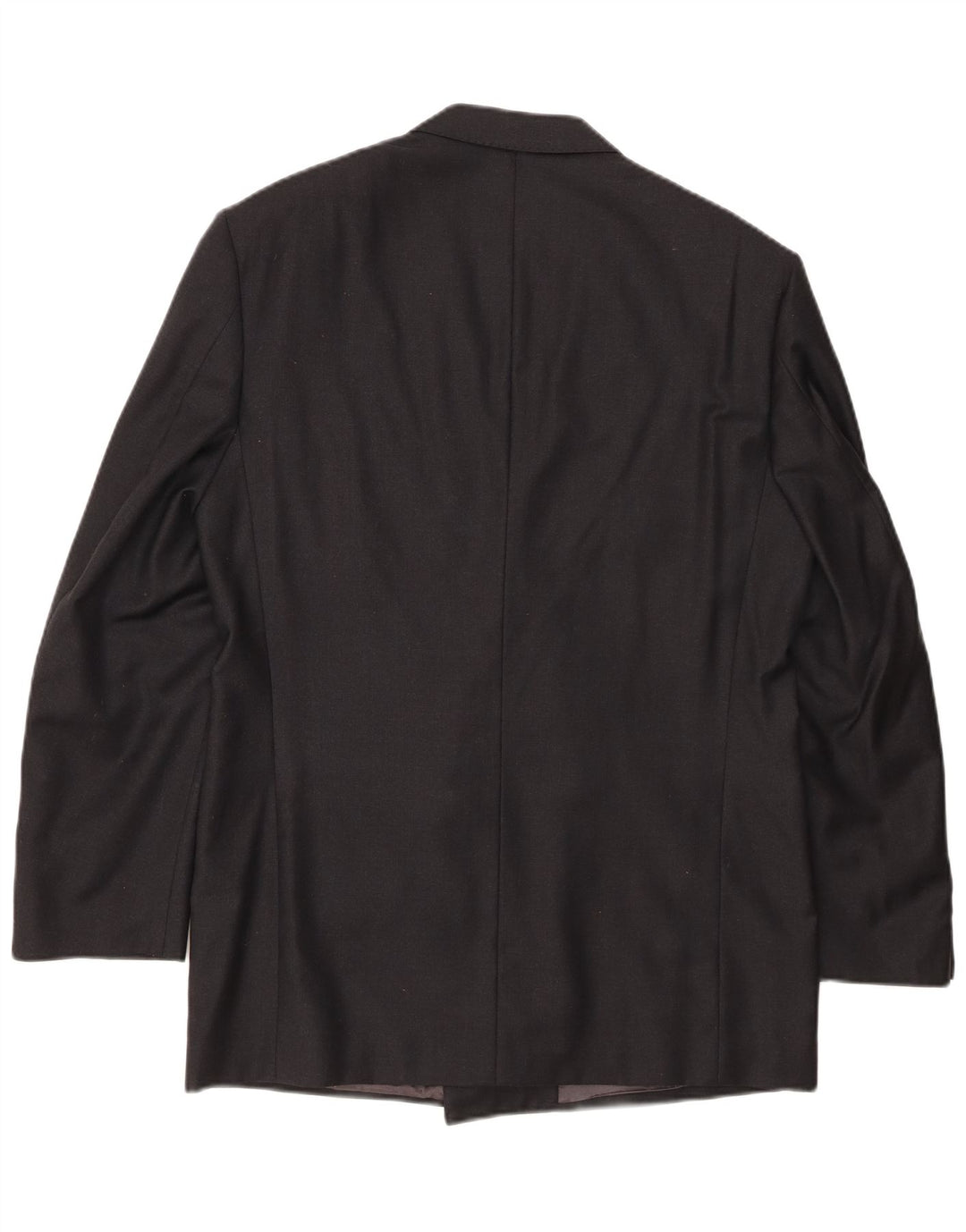 Jaqueta blazer masculina Ermenegildo Zegna com peito duplo IT 48 médio preto