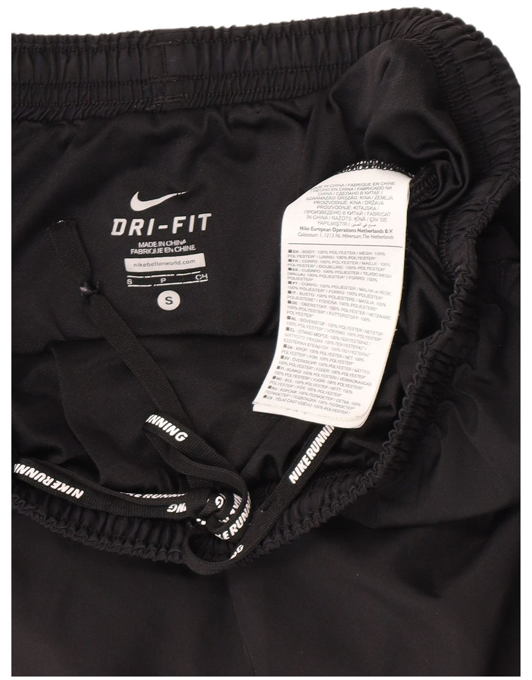 Nike Mens Dri Fit Sport Shorts Pequeno Poliéster Preto