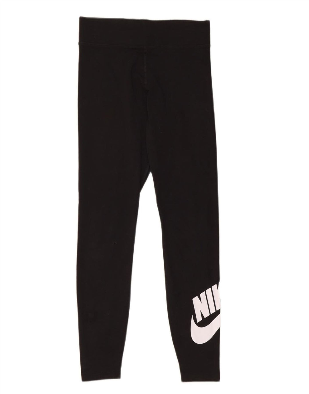 Leggings femininas Nike Graphic UK 8 pequenas de algodão preto