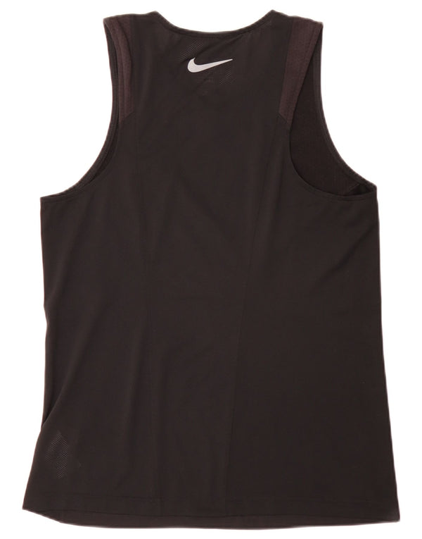 Nike Mens Graphic Vest Top Médio Preto Poliéster Esportes