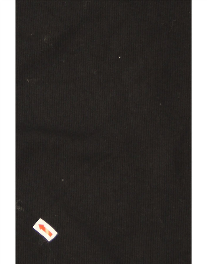 Zara Saia reta feminina grande W30 preta