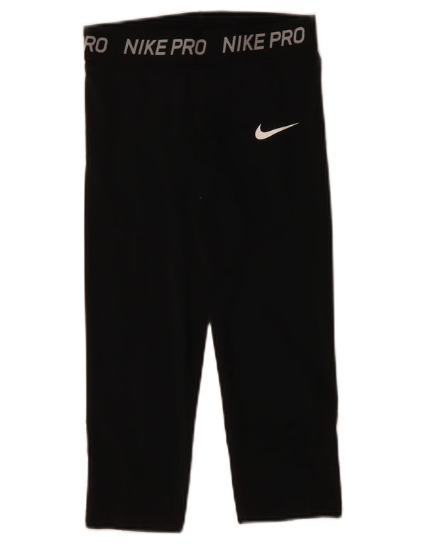 Leggings NIKE Girls Capri Graphic 10-11 Anos Médio Preto