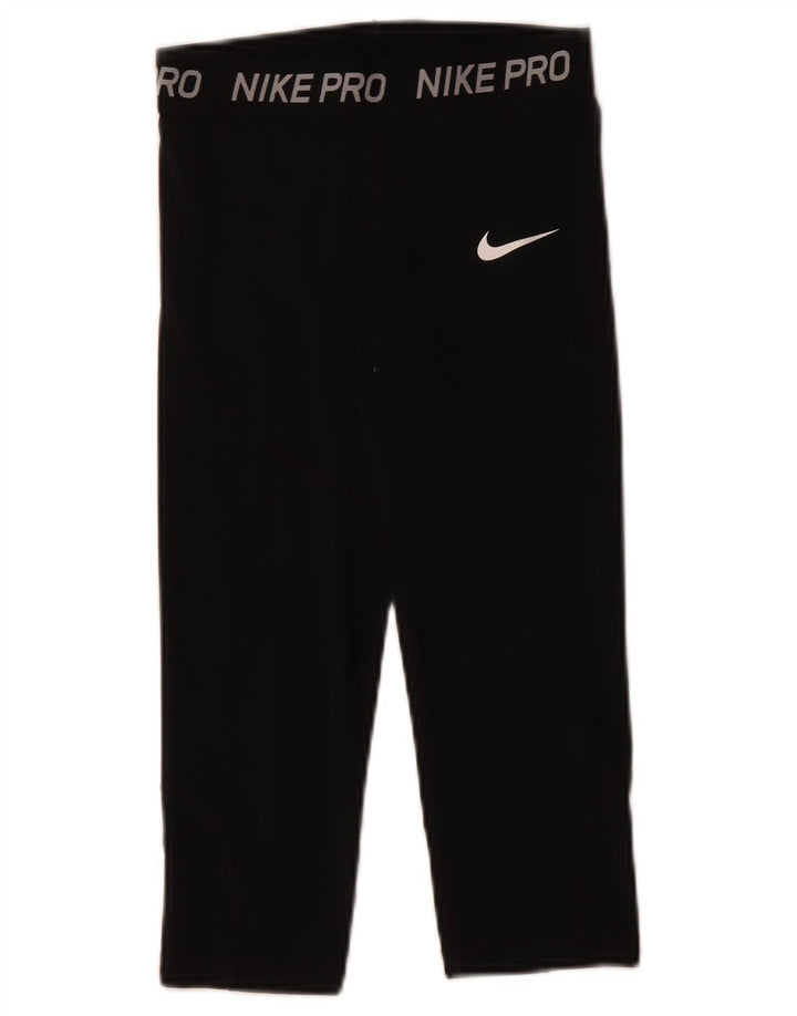 Leggings NIKE Girls Capri Graphic 10-11 Anos Médio Preto
