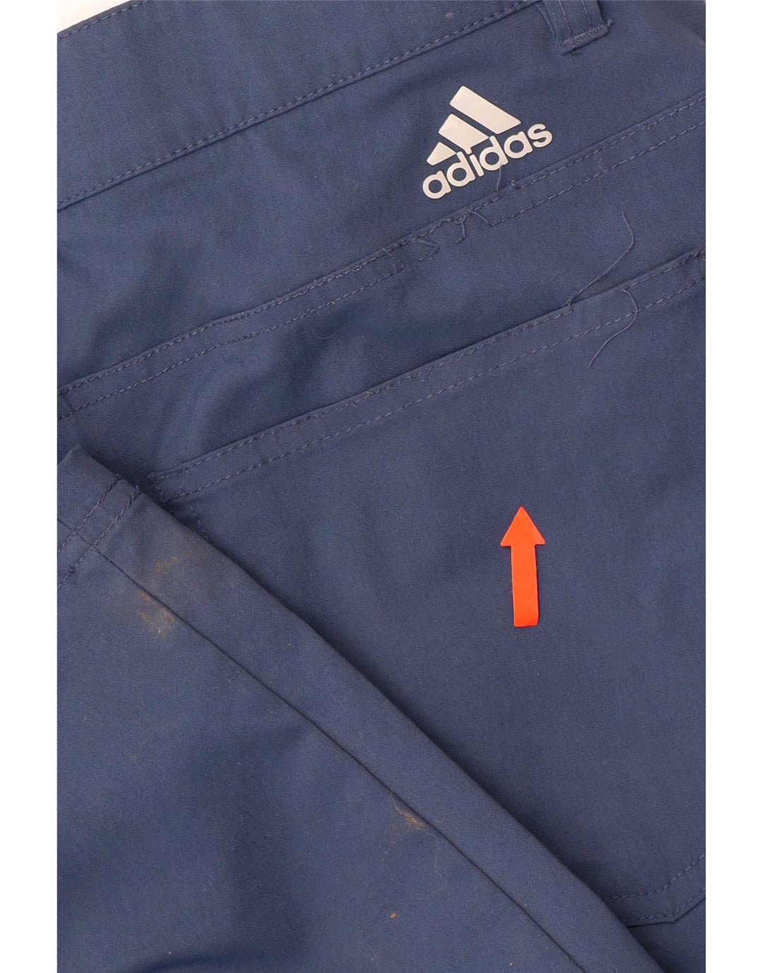 Calça Adidas Masculina Slim Casual W32 L30 Azul Poliamida