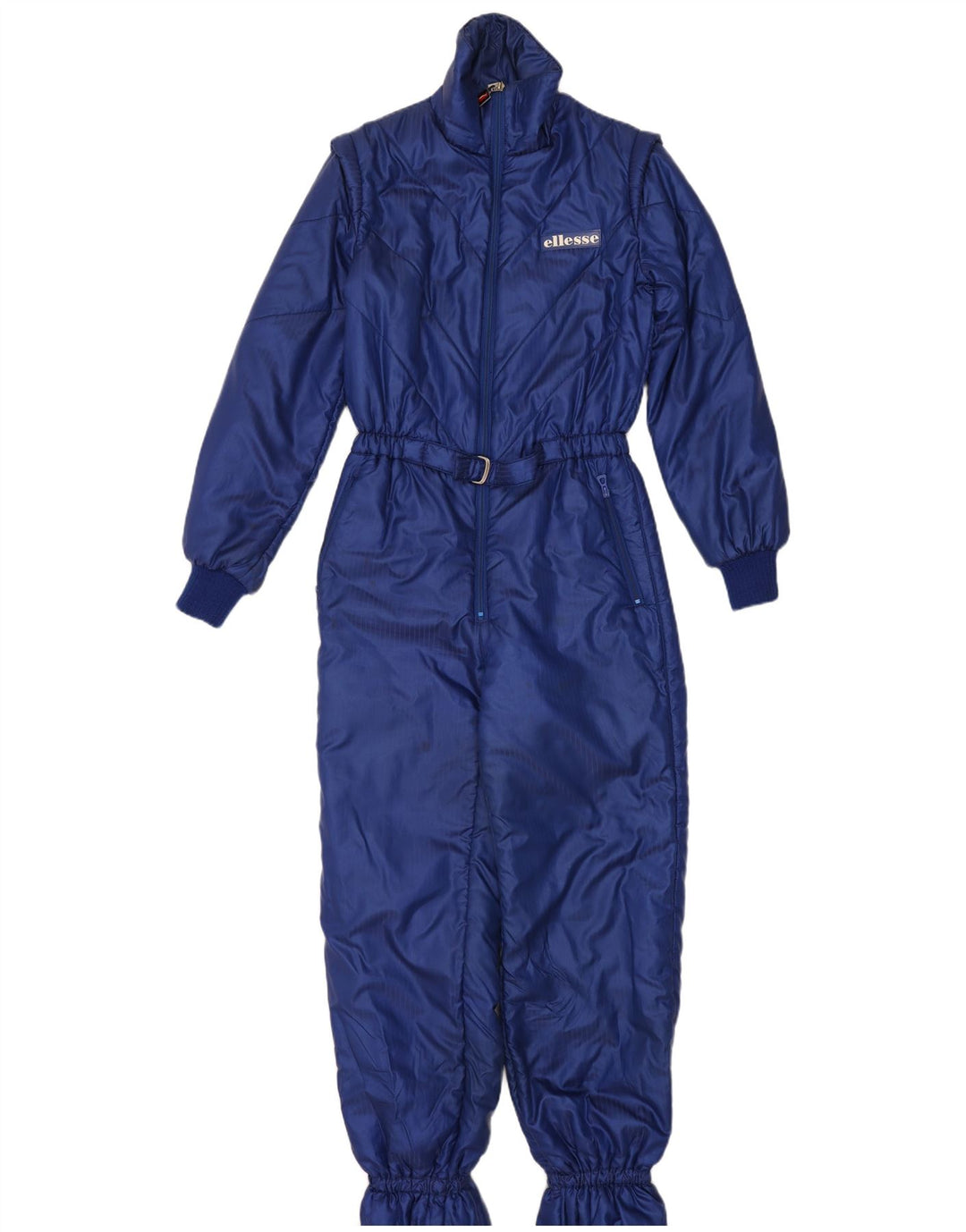 Macacão de esqui feminino Ellesse IT 46 grande nylon azul marinho