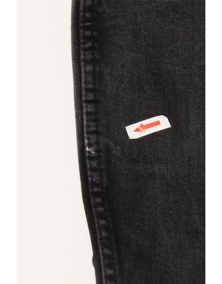 Wrangler feminino Texas Stretch Straight Jeans W32 L30 algodão cinza