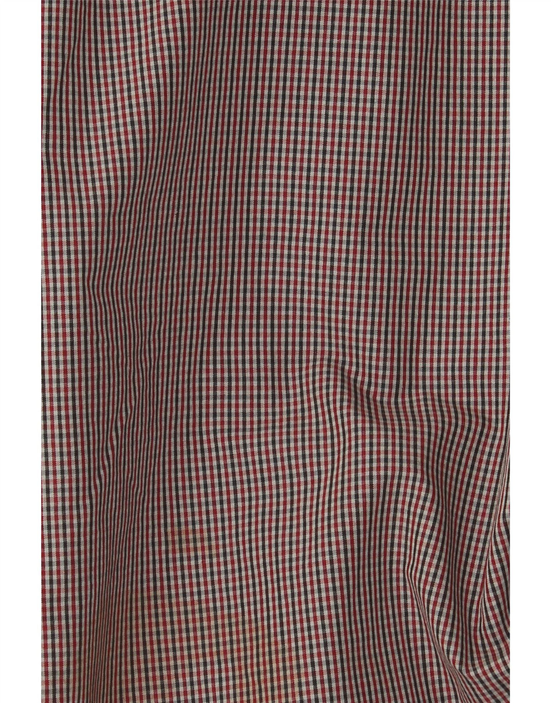 Jaqueta bomber masculina Quiksilver UK 42 XL algodão guingão vermelho