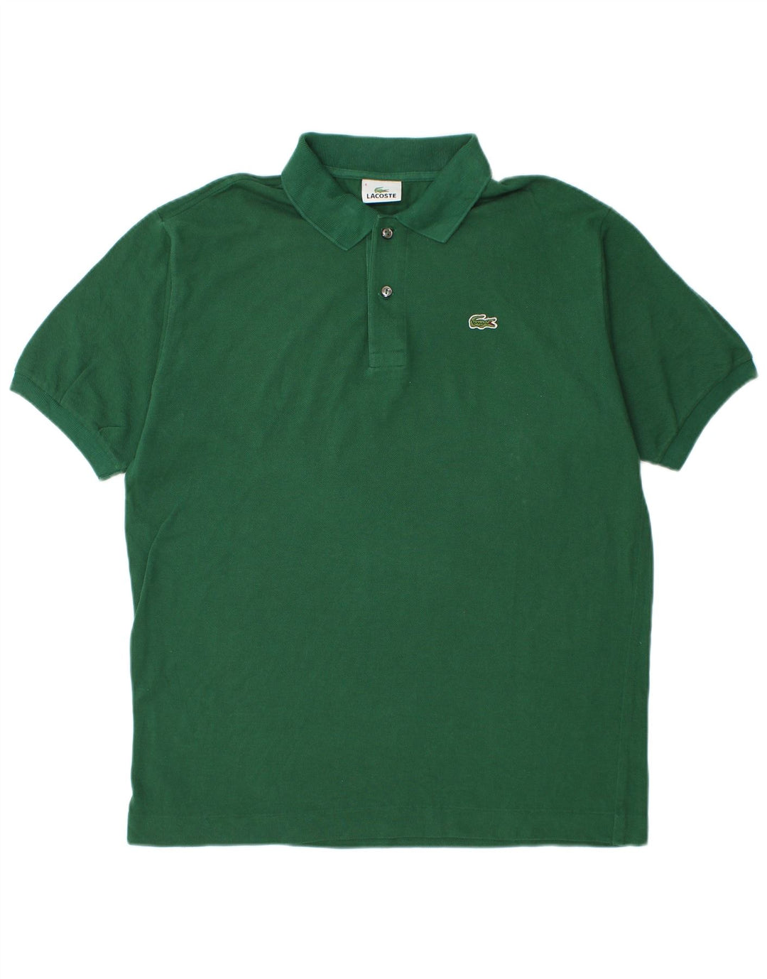 Camisa polo masculina Lacoste tamanho 6 XL verde