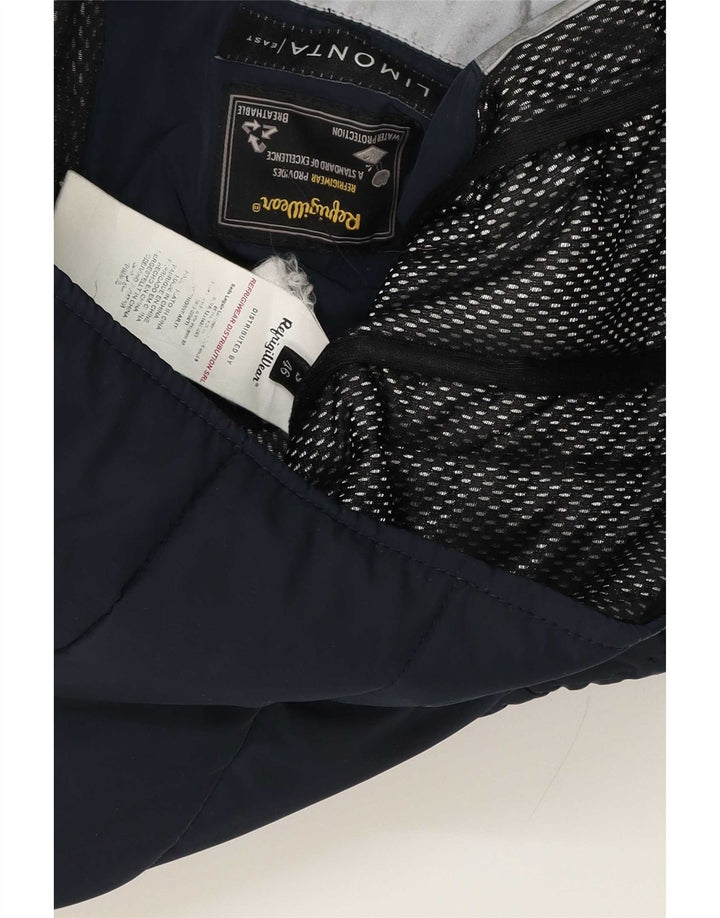 Jaqueta acolchoada militar masculina Refrigiwear IT 46 poliéster azul marinho pequeno