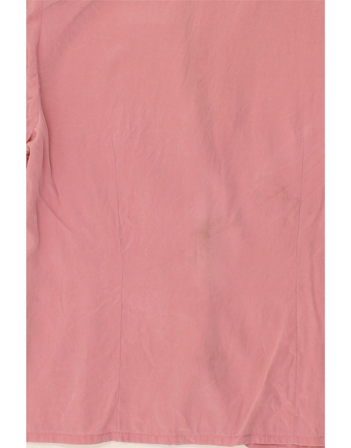 CHERIE Womens Short Sleeve Shirt Blouse IT 44 Medium Pink Vintage cherie and Second-Hand cherie from Messina Hembry 