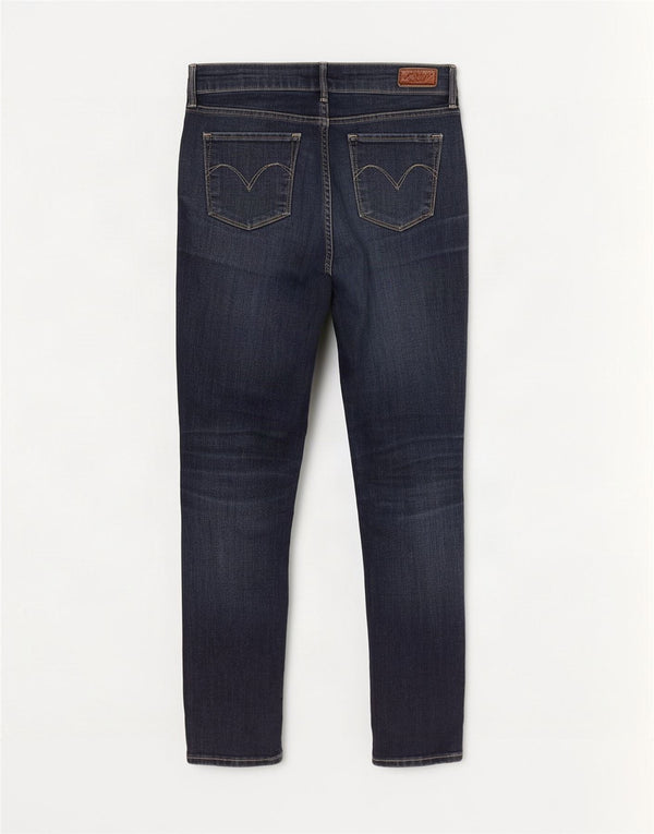 Levi's Womens Low Waist Skinny Jeans W28 L32 Blue Cotton