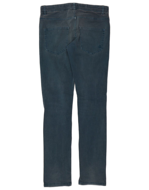 Benetton Meninos Jeans Slim 15-16 Anos W30 L31 Azul