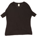 Túnica feminina Zara Oversized UK 10 pequena preta