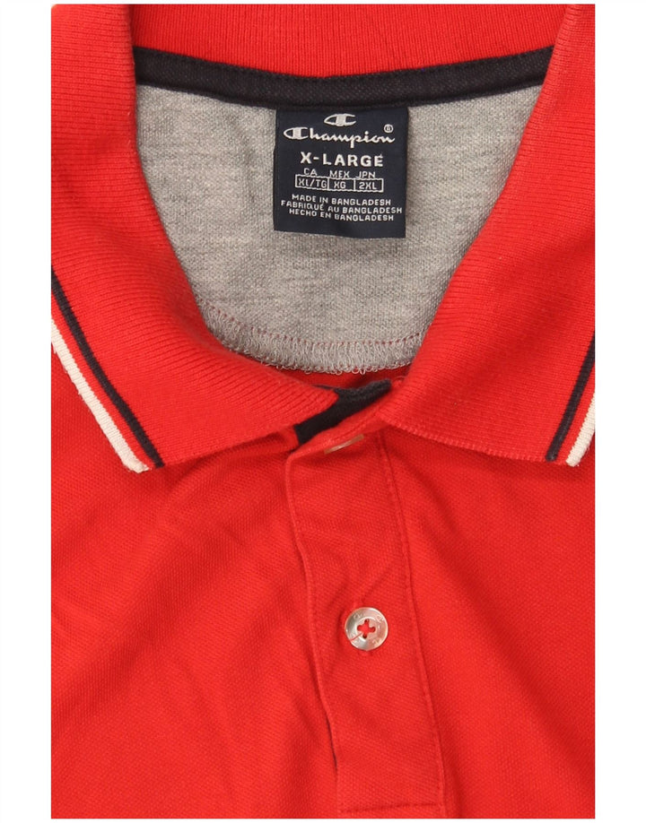 Camisa polo masculina CHAMPION XL vermelha