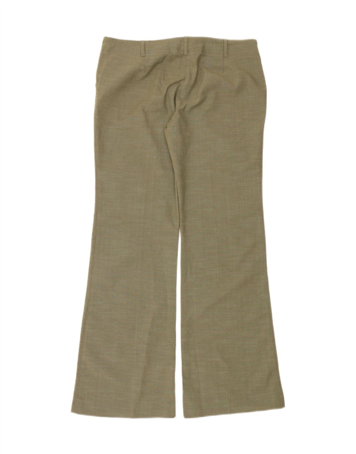 ONYX Womens Bootcut Chino Trousers IT 46 Large W34 L33 Khaki Cotton Vintage Onyx and Second-Hand Onyx from Messina Hembry 